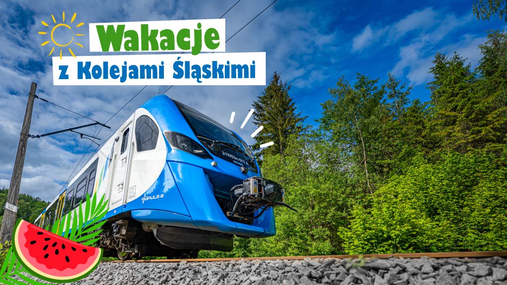 Wakacje z Kolejami Śląskimi za 10 zł
