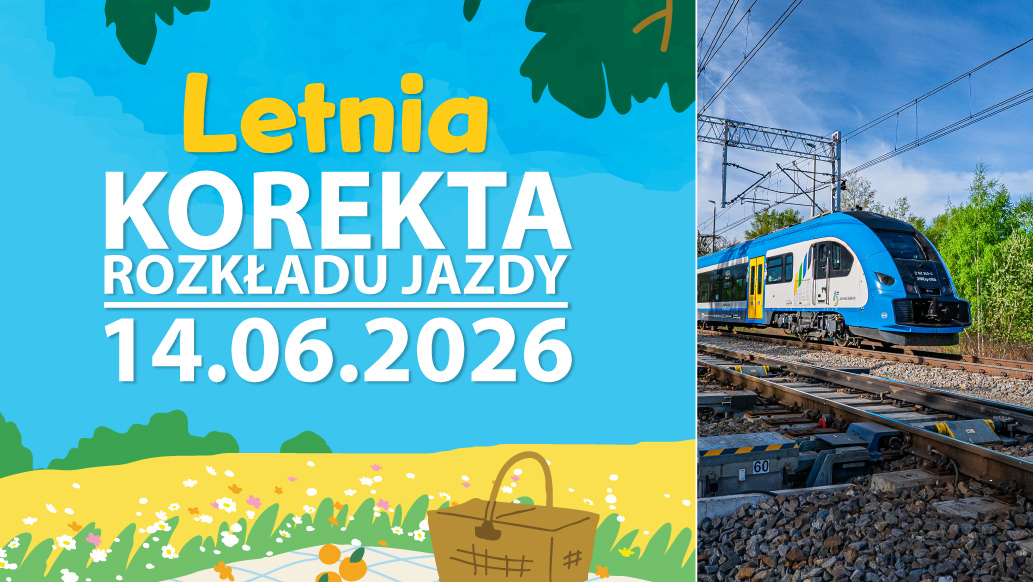 Pociągami Kolei Śląskich do lata
